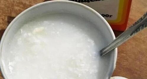 Solution de levée de poudre à pâte pour augmenter un membre