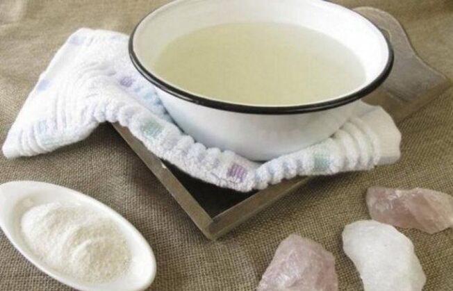 Compresses avec du soda pour l'agrandissement du pénis