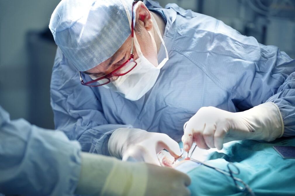 Chirurgie pour agrandir le gland